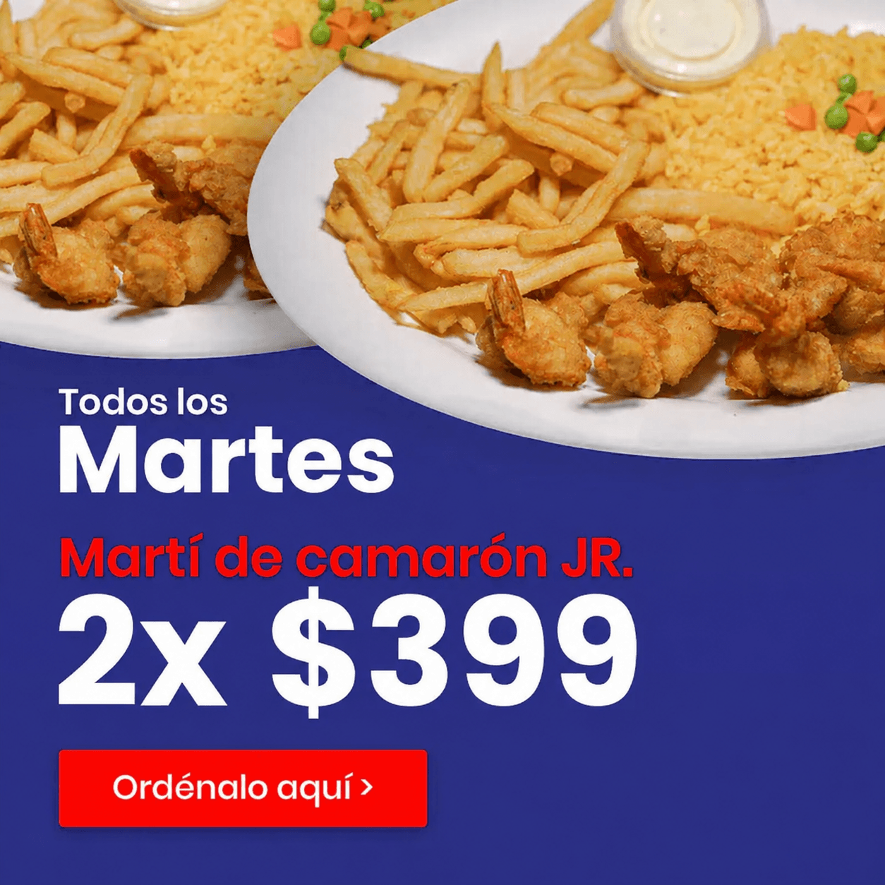 Martes Martí de camarón JR.